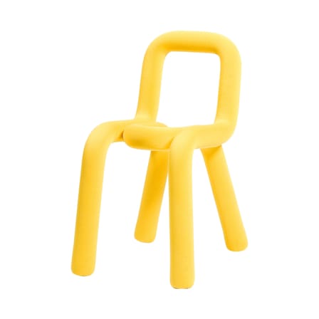 Accessoire  tissu jaune / Housse interchangeable pour chaise Bold - Moustache
