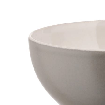 Bol Tonale céramique gris blanc Small / Ø 15 cm - Alessi