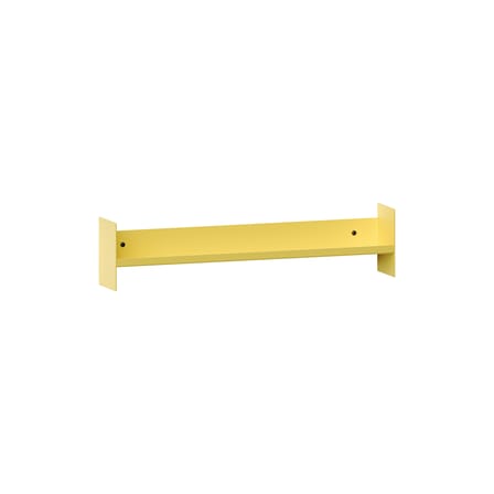 Étagère Pli Slim métal jaune / L 60 x P 10 cm - TIPTOE