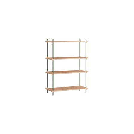 Étagère Shelving System - s.115.1.A bois naturel / L 85 x H 115 x Prof. 35 cm - MOEBE
