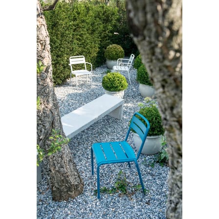 Fauteuil empilable Star / Acier - Emu