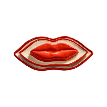 Set de 3 plats de service Lips / 25,5 x 12,5 cm - Serax