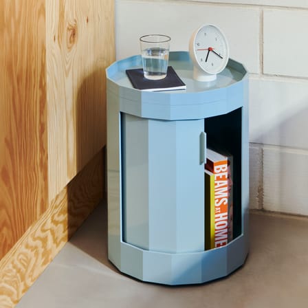 Rangement Facet Low / H 49 cm - 1 porte / Avec roulettes - Hay