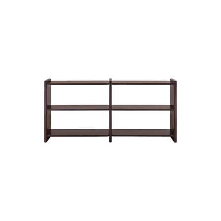 Mortise Shelf wood brown / L 175 x H 82 cm - Ethnicraft