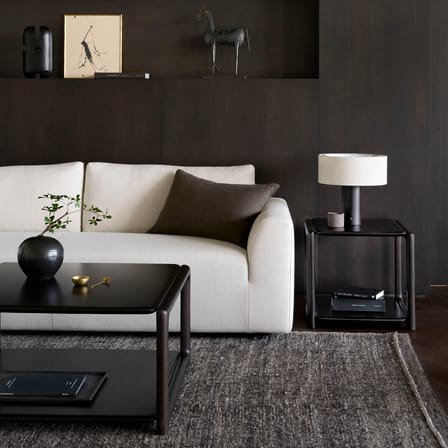 Table basse Eda bois marron / 80 x 80 cm x H 40 cm - Ethnicraft
