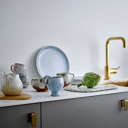 Set de 4 tasses Avonlea  céramique bleu / 250 ml - Bloomingville