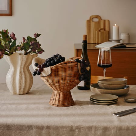 Vase Cori keramik weiß / H 24 cm - BROSTE COPENHAGEN