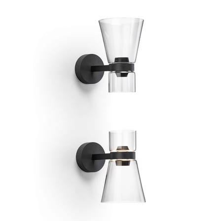 Applique Nocturne - Cone verre / LED - Orientable - Flos