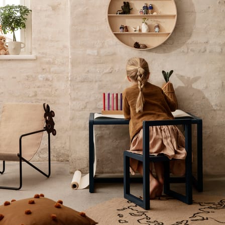 Chaise enfant Little Architect bois rouge - Ferm Living