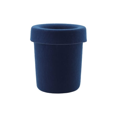 Corbeille à papier Hide tissu bleu / Feutre recyclé - Normann Copenhagen