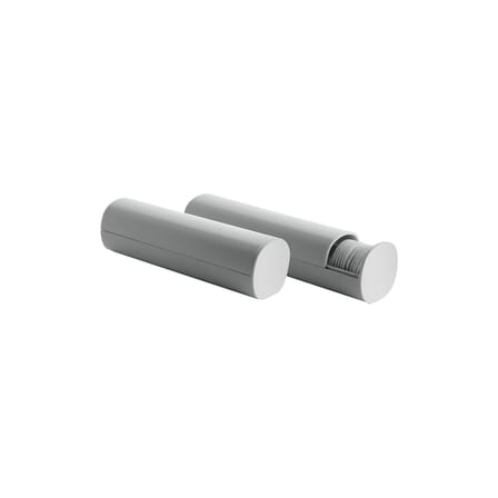 Distributeur de disques coton Birillo plastique blanc - Alessi