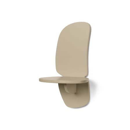 Etagère murale Pilu bois beige / L 22 x H 40 cm - Ferm Living