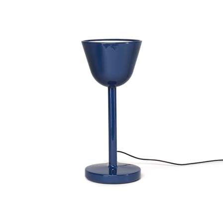 Lampe de table Céramique Up céramique bleu / Ronan Bouroullec - Fabriqué à la main - Flos