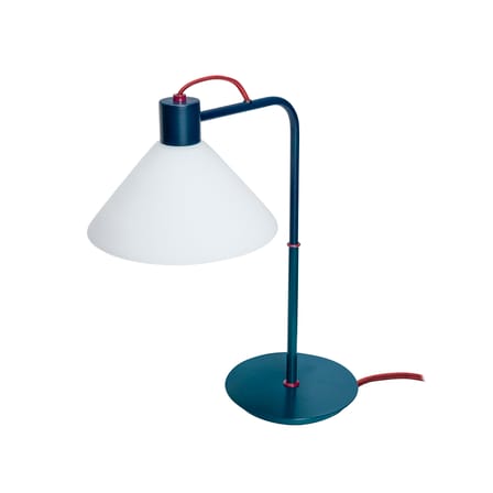 Lampe de table Spot verre bleu - HÜBSCH