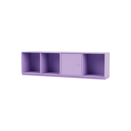 Portaoggetti Line legno viola / L 139,2 x P 30 cm H 38,4 cm - MONTANA