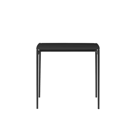 quadratischer Tisch Novo metall schwarz / 80 x 80 cm - Metall - AYTM