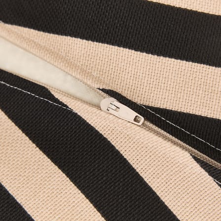 Sitzkissen für Kinder Vibes textil schwarz / Ø 70 cm - NOBODINOZ