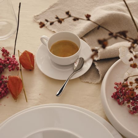 Set de 4 soucoupes / Pour tasse à espresso La Bella Tavola - Alessi