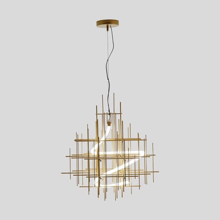 Suspension Metrica métal or / 67 x 61 x H 74 cm - Mogg