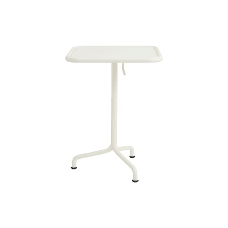 Tavolo quadrato Deville metallo bianco / 55 x 55 cm - Hay