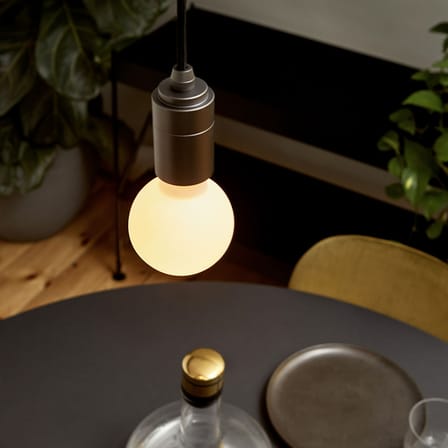 Ampoule LED E27 dimmable Globe G75 - Sphere II Ø 7,5 cm  / 6W (= 40W) - Blanc chaud - TALA