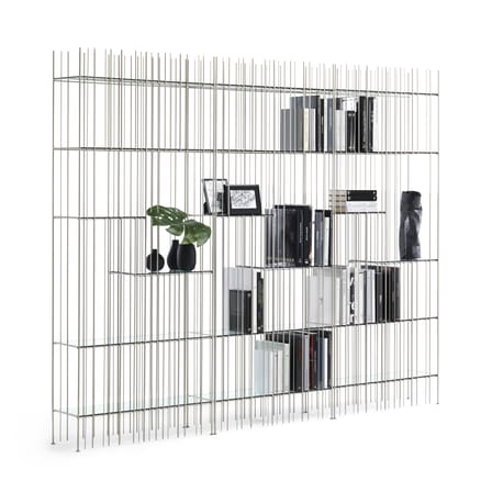 Bibliothèque Metrica A / L 78 x P 26 cm x H 190 cm - Structure seule (étagères vendues séparément) - Mogg
