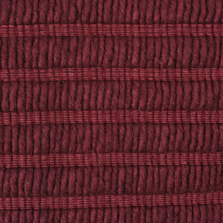 Ridge Cushion textile red / 45 x 45 cm - Hand-woven - Tom Dixon
