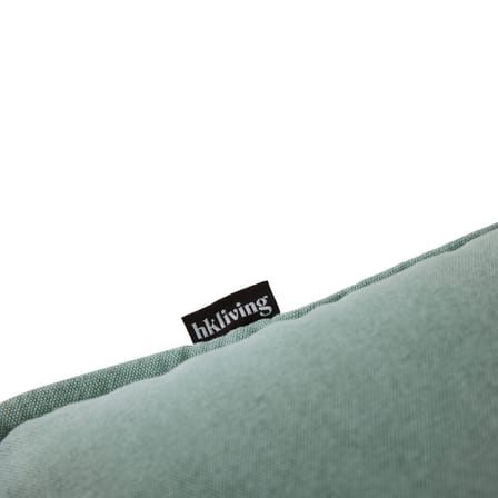 Fauteuil rembourré Chrome tissu vert - HK LIVING