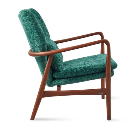 Fauteuil rembourré Peggy tissu vert - Pols Potten