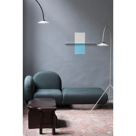 Lampadaire Standing Lamp n°1 métal bleu / 120 x 100 x H 190 cm - valerie objects