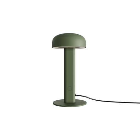 Lampe de table NOD LED métal vert / H 25 cm - TIPTOE