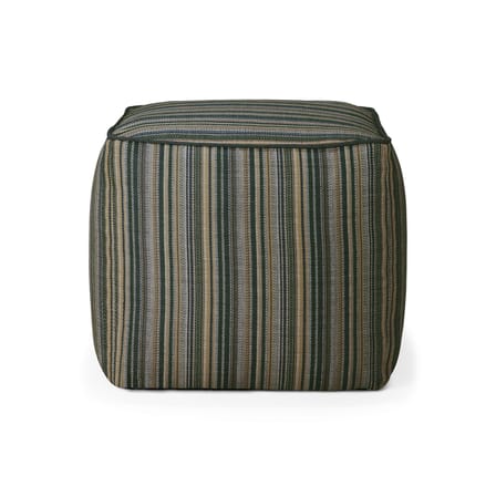 Pouf d'extérieur Zahara Outdoor tissu bleu - Ethnicraft