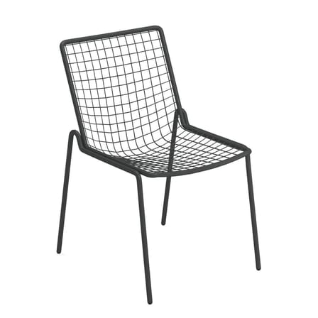 Rio R50 Stacking chair grey metal / Metal - Emu