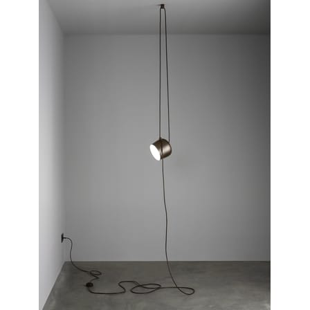 Suspension AIM Small métal blanc LED  - Ø 17 cm - Flos