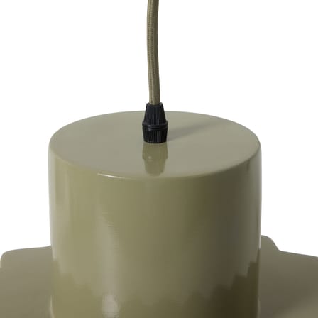 Suspension Stellar céramique vert / Ø 27 x H 30 cm - HK LIVING