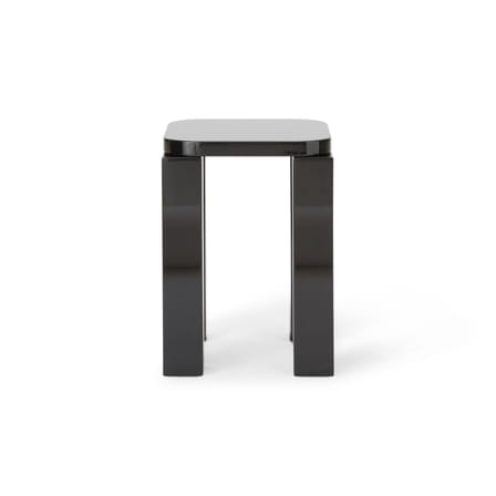 Tabouret Atlas bois noir / Carré - NEW WORKS