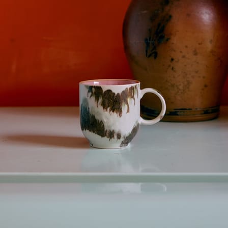 Tasse à café 70s ceramics céramique multicolore / Set de 4 - 25 cl - HK LIVING