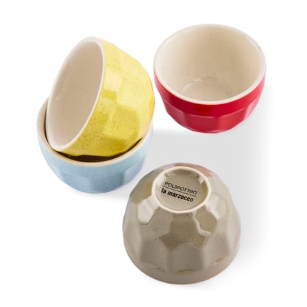 Set de 4 tasses à cappuccino Polygon by La Marzocco - 175 ml - Pols Potten