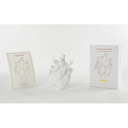 Vase Love in Bloom céramique blanc / H 25 cm - Marcantonio, 2018 - Seletti