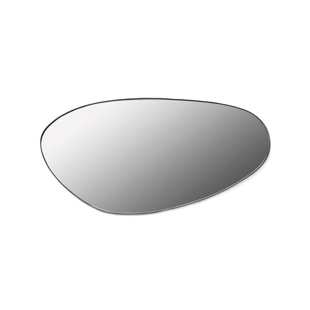 Wandspiegel L metall schwarz / 113 x 54 cm - Stahl - Serax
