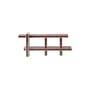 Consolle Lepid legno rosso / L 150 x H 70 cm - Kartell