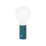 Lampe extérieur sans fil rechargeable Aplô LED métal bleu - Fermob