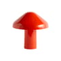 Lampe extérieur sans fil rechargeable Pao plastique rouge - Hay
