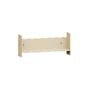 Mensola a muro Pli Vague by Uchronia metallo beige / L 45 x P 15 cm - TIPTOE