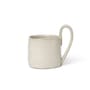 Mug Flow céramique blanc / 36 cl - Porcelaine - Ferm Living