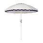 Ombrellone The Club Riviera tessuto bianco / Ø 200 cm - BUSINESS & PLEASURE