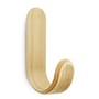Patère Curve bois naturel / H 17,7 cm - Normann Copenhagen