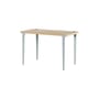 rechteckiger Tisch Lobo holz blau / 120 x 60 cm - 2 bis 4 Personen / Holz aus Ökozertifizierung - TIPTOE