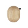 Figur Little Bird holz natur / H 4,5 cm x Ø 3,5 cm - Normann Copenhagen