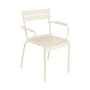 Fauteuil empilable Luxembourg Bridge métal beige - Fermob
